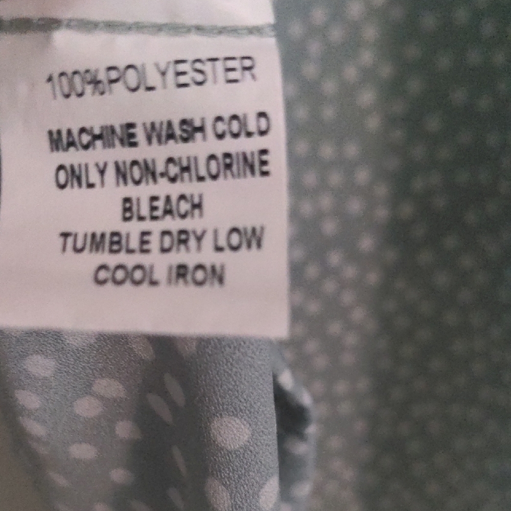 EUC✨ PAPERMOON XL mint/light blue Coraley 3/4 Tie Sleeve Blouse from Stitchfix - Picture 15 of 17